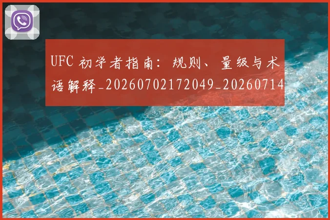 UFC 初学者指南：规则、量级与术语解释_20260702172049_20260714215338
